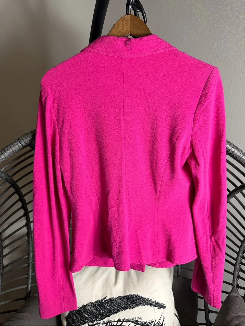 Amanda Smith Pink Women's Tailored Blazer Jacket 46